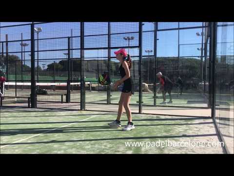 STAGE DE PADEL A BARCELONE pour Jade, jeune sportive très doué !