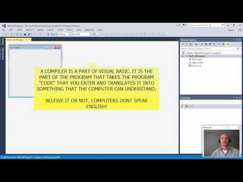 Video 2 Visual Basic Ide