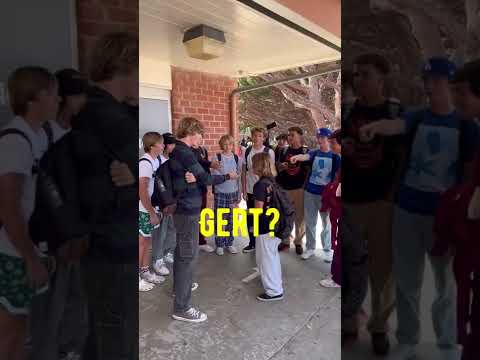 Instigating school fights 💀 #shorts #publicinterviews #weupnext #schoolfights #viralcontent #wow
