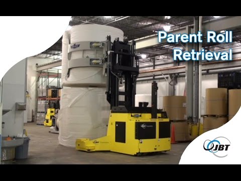 Parent Tissue Roll Retrieval AGV