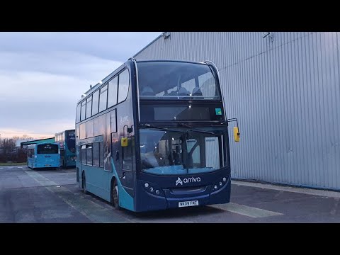 NONSTOP SECTION: Route X20 | NK09FMZ/7514 - Arriva Northumbria: Dennis Trident 2/ADL Enviro 400