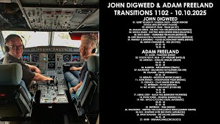 JOHN DIGWEED (UK) &amp; ADAM FREELAND (UK) @ Transitions 1102 10.10.2025 (Photo: Sasha &amp; JD)