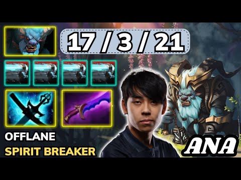 🔥 ANA Spirit Breaker Offlane Highlights 🔥 Naga Siren Deleted Ez Charge - Dota 2