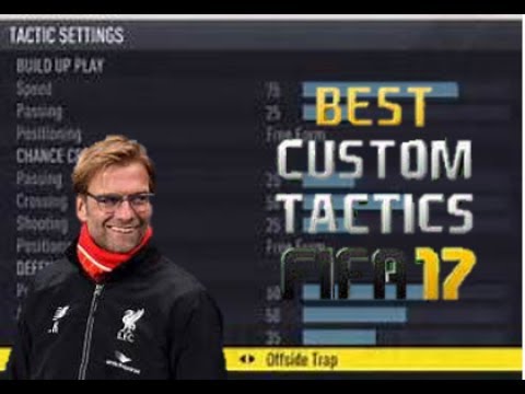 FIFA 17 | BEST CUSTOM TACTICS AND PLAYER INSTRUCTIONS