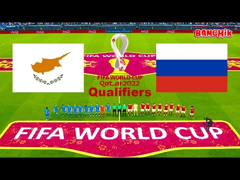 Cyprus vs Russia - FIFA World Cup 2022 Qualifiers - Full Match All Goals - eFootball PES 2021