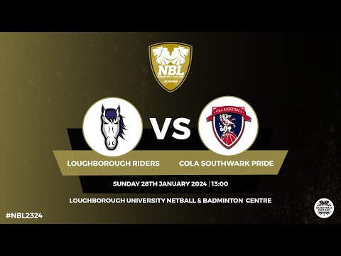 NBL1: Loughborough Riders v Thames Valley Cavaliers - 27.01.24