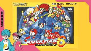 【顔出し】土曜日だし次はロックマン6でもクリアしようよ【ロックマン6】