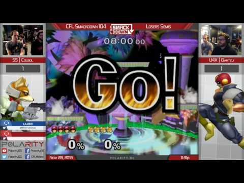 CFL Smackdown 104 Melee - SS Colbol (Fox) vs U4X Gahtzu (Falcon) - Losers Semis