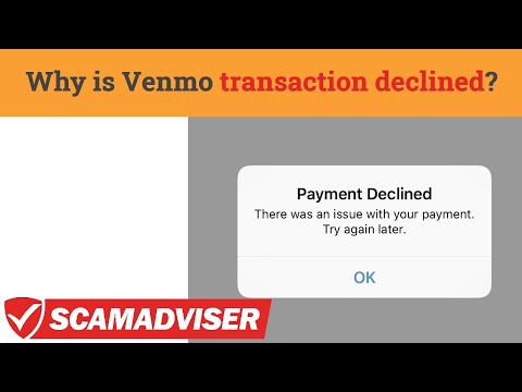 Venmo Transaction Declined - How To Discuss