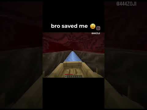 Bro saved me 🫡...             #minecraft #shorts #dream #mrbeast