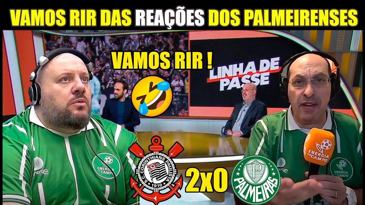 REAÇÕES DOS PALMEIRENSES CORINTHIANS 2X0 PALMEIRAS
