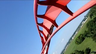 Patriot Front Seat POV 2014 FULL HD Worlds of Fun