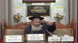 הרב אבנר אליסון | הלכות שבת - בניית מחיצה | (בית הכנסת מוסאיוף) - התמונה מוצגת ישירות מתוך אתר האינטרנט יוטיוב. זכויות היוצרים בתמונה שייכות ליוצרה. קישור קרדיט למקור התוכן נמצא בתוך דף הסרטון