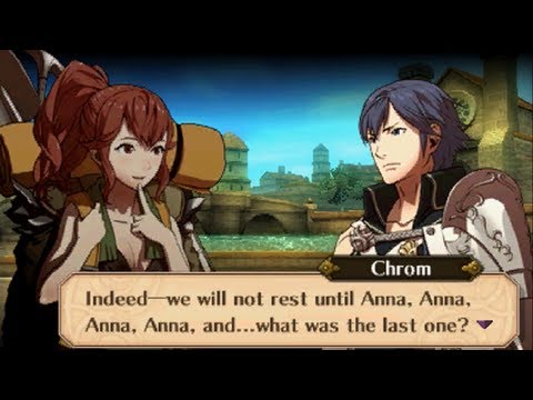 Fire Emblem: Awakening - Catria DLC Map: Five Anna Firefight (Hard-Classic Mode)