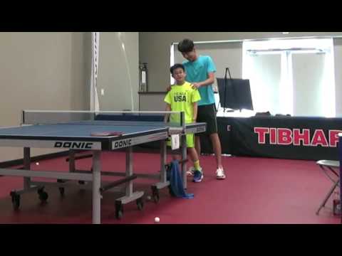 Training with Coach Jiwei Xia at the Paddle Palace Club