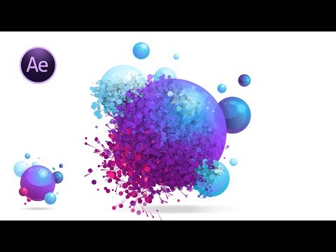 Easy After Effects Tutorial Particles Logo Text Animation Download Free Template