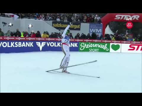 [HD] Peter Prevc 244m NEW HILL RECORD Kulm 2016