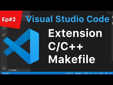 C++ Tutorial for Beginners #2: Visual Studio Code - Makefile & Multi File Extension | (Linux) Video