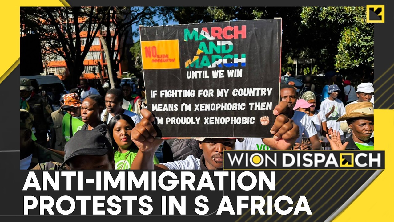 South Africa Anti-Immigration Protests: Protesters Hand Memorandum to Government | WION Dispatch