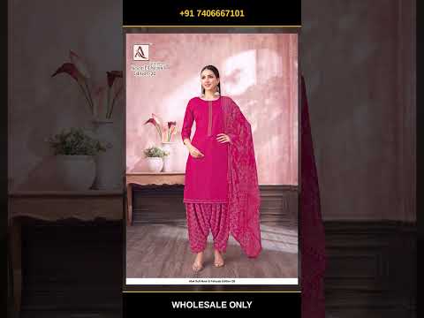 Alok Suit Noor E Patiyala Edition 20 – product video thumbnail