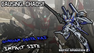 Gundam Delta Kai revisits Impact Site!