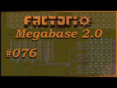 [076] Factorio – Wissenschaftspakete für Zubehör (gelb) der Start  [Megabase 2.0 | Gameplay | 1.1]