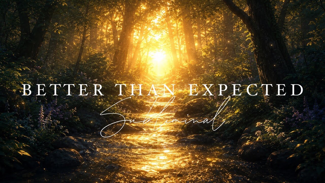 ✨ Everything Works Out BETTER Than Expected For You 🙏 Manifestation Subliminal