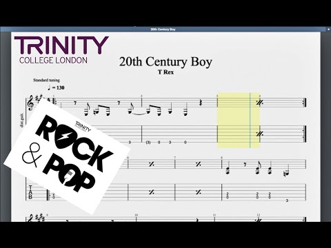 20th Century Boy Trinity Initial grade guitar