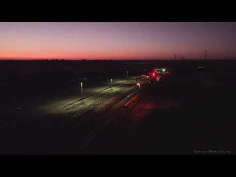 9147 Broad Gauge Pacific National Grain Train At Gheringhap Loop (19/12/2022) - PoathTV Railway