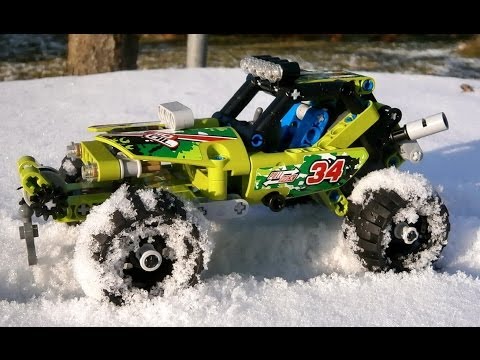 Vidéo LEGO Technic 42027 : Le buggy du désert