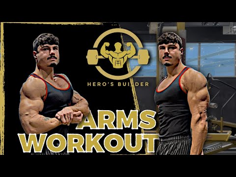 vi mostro il mio ALLENAMENTO BRACCIA ed il mio PASTO POST WORKOUT