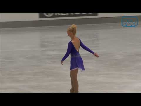Karolina Grabowska. Oberstdorf 2018. Bronze Ladies II FS. 3d place