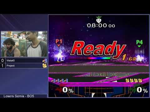 GSS 114 SSBM - Matat0 (Falco) vs. Project (Fox) - Melee LSF