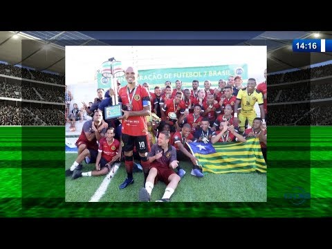 O DIA NEWS 18 11 2019  Taça Brasil Fut7:  Piauienses ficam com o tiÌtulo e com o vice campeonato