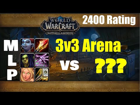 2400 Wertung erreicht! | WoW PvP 3vs3 Arena