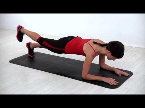 Plank with Leg Lift - Bikini Body Now Workout