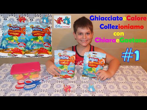 PESCI E PREDATORI MARINI #1 🐟🐢🐬🐡🐙🦀 SBABAM KREATUREX JELLY PLANET - Unboxing e 🎲🎲🎲 di 💙 e ❤.
