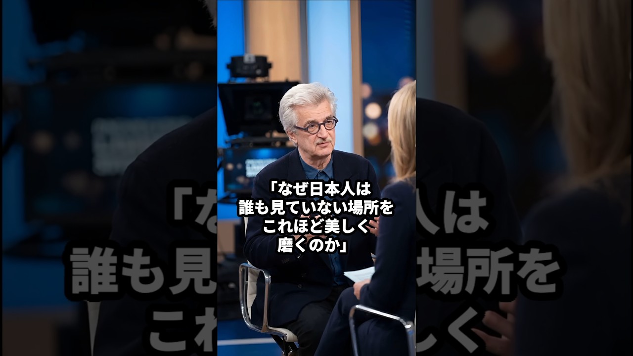 「日本人の清掃の精神は見習うべき」ヴェンダース監督が日本で撮影に来た際に感銘を受けた出来事 #日本称賛 #海外の反応