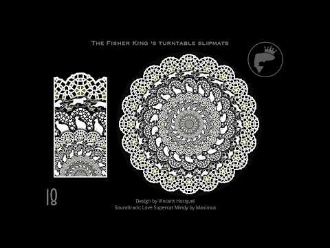 Supercat / Zoetrope Turntable Slipmat / The Fisher King