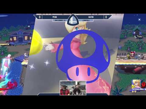 Sm4sh@Mines 120 - PKSM (Lucas) Vs. Ahjym (Rosalina & Luma, Peach, Marth) - Losers Semifinals