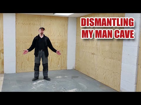 Dismantling a 240 sq ft Garage Workshop in 12 minutes (Timelapse)