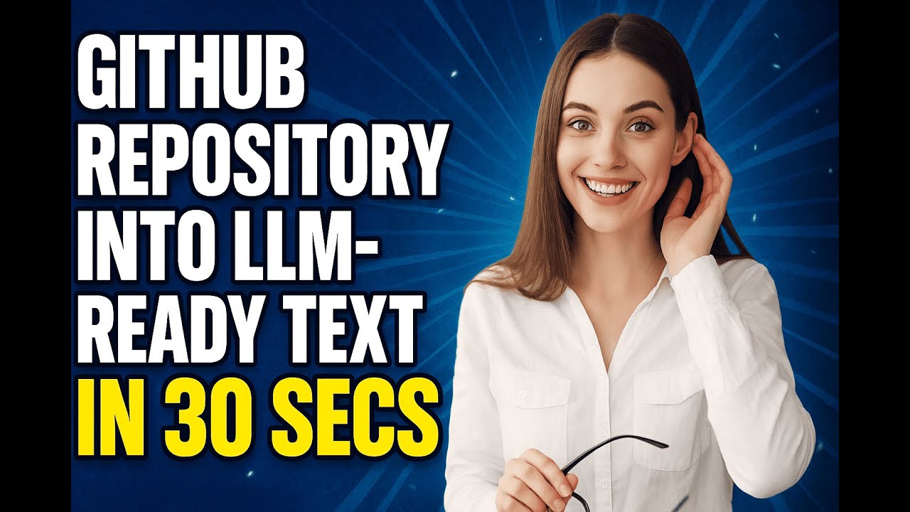 GitHub Repository Into LLM-Ready Text In 30 Secs