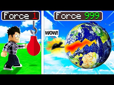 Frapper à PLUS DE 999,999,999 DE PUISSANCE DANS ROBLOX ! (Strongest Punch Simulator)