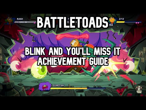 Battletoads Blink And You'll Miss It Achievement Guide
