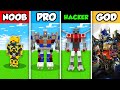 Minecraft NOOB vs PRO vs HACKER vs GOD Minecraft NOOB vs PRO vs HACKER vs GOD
