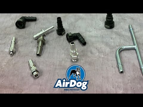 AirDog Quick Connect Fittings