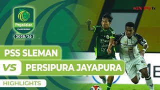 Download lagu PSS Sleman VS PERSIPURA Jayapura - Highlights | Pegadaian Championship 2025/26 #Pekan8 mp3