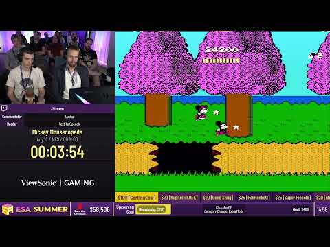 Mickey Mousecapade [Any%] by hirexen - #ESASummer22