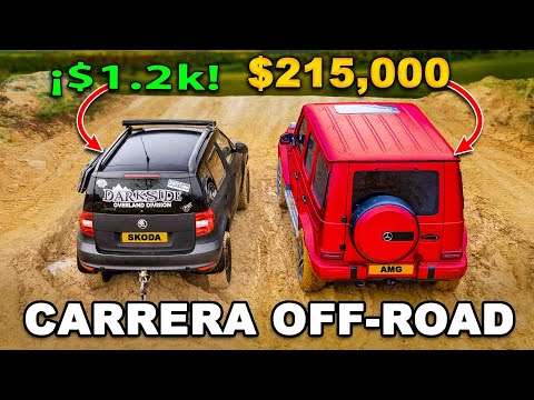 ¿Puede un AMG ganarle a un Skoda en OFF-ROAD?