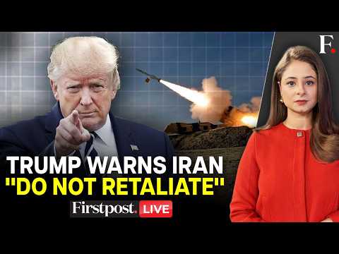 LIVE: Trump Warns Iran Against Retaliatory Attack After Khamenei's Death|US Iran War |Firstpost Live